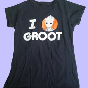 Girl's Large I Am Groot T-Shirt L